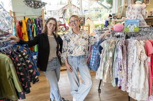 Becky Neff and Tracy Babcock, Co-owners of Childish Things 