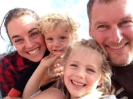 Candice V family