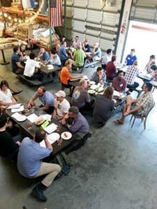 Focus groups with dads at Lantern City Brewing