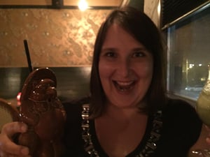 My sister-in-law was in town last month, so we snuck out for half price tiki drinks